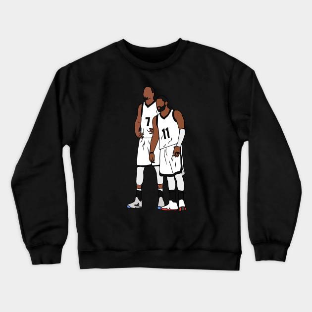 Brooklyn Nets Pullover Crewneck Sweatshirt V16