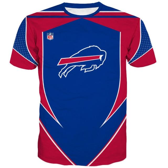 Buffalo Bills Logo 3D Printed T-Shirt