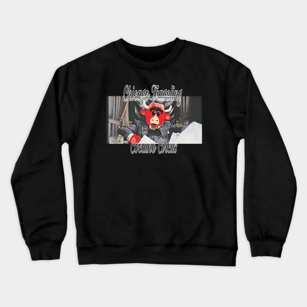 Chicago Bulls Pullover Crewneck Sweatshirt V33