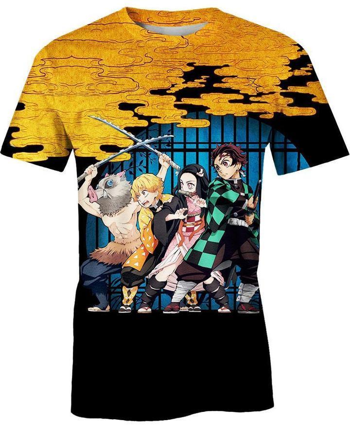 Demon Slayer - Kimetsu No Yaiba 3D T-Shirt V7