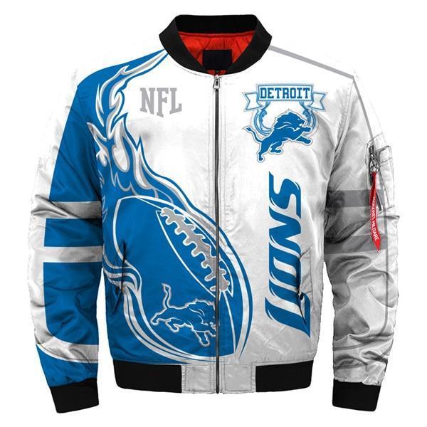 Detroit Lions 3D Bomber Jacket