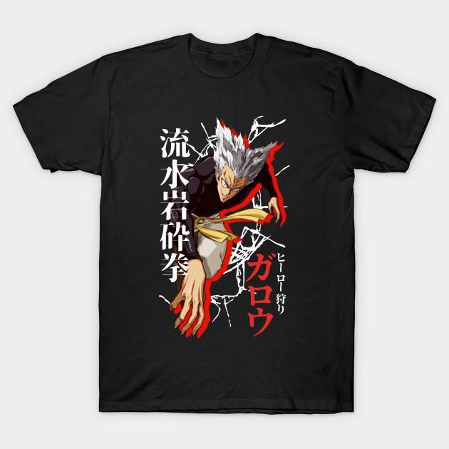 Garou - One Punch Man - Wanpanman T-Shirt V7