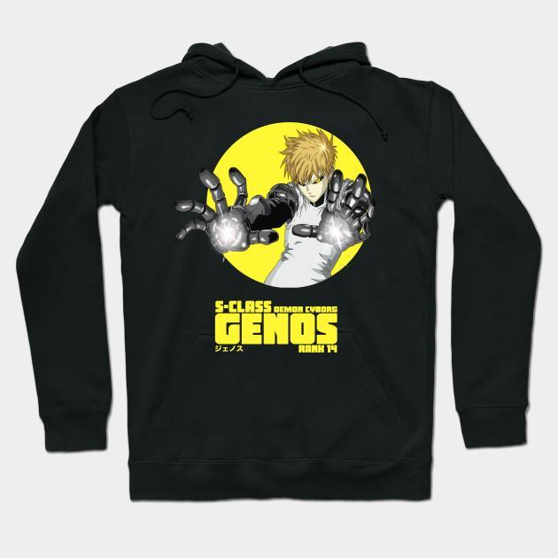 Genos - One Punch Man - Wanpanman Pullover Hoodie Sweatshirt V5