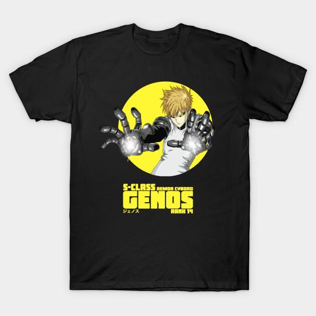 Genos - One Punch Man - Wanpanman T-Shirt V6