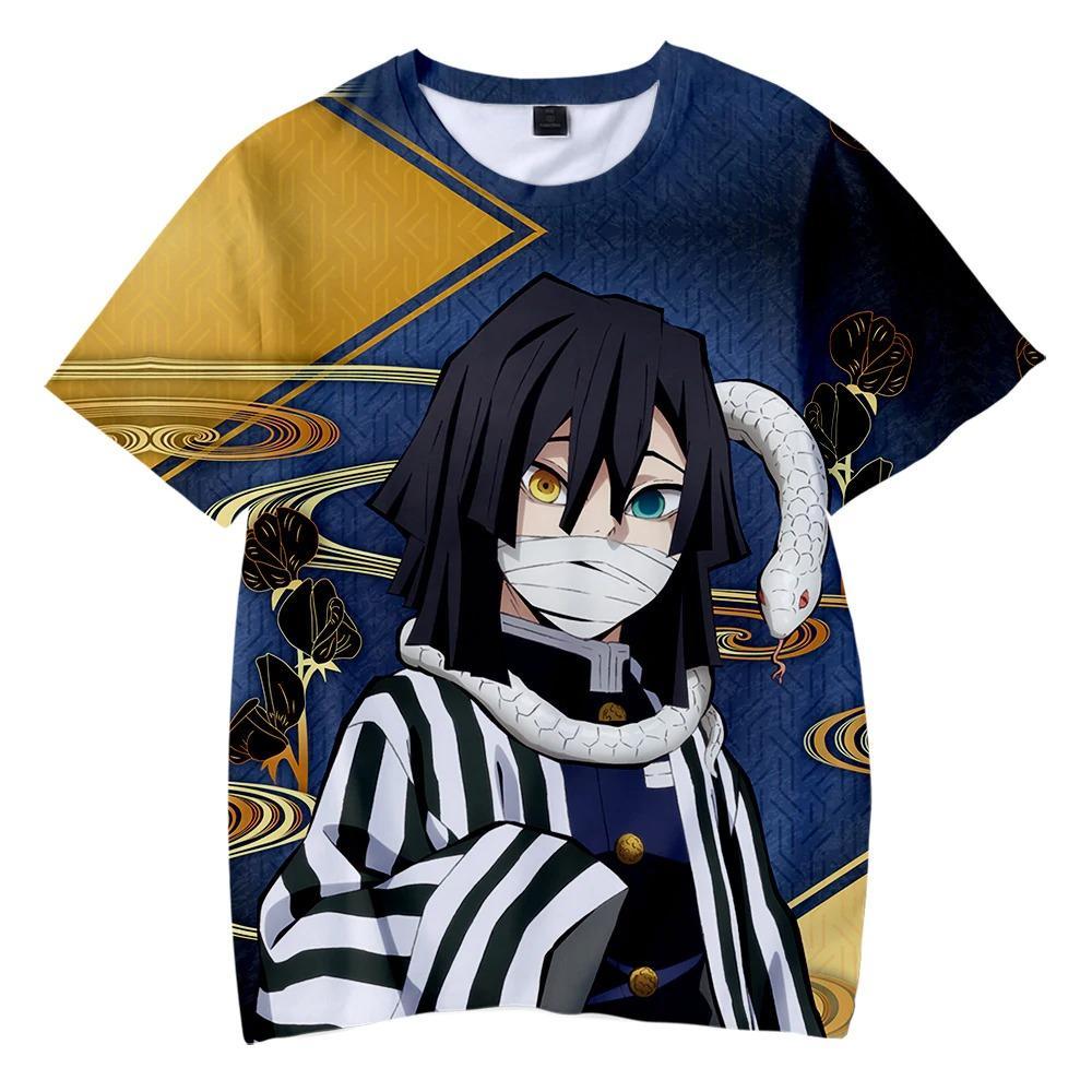 Iguro Obanai - Demon Slayer - Kimetsu No Yaiba 3D T-Shirt V1