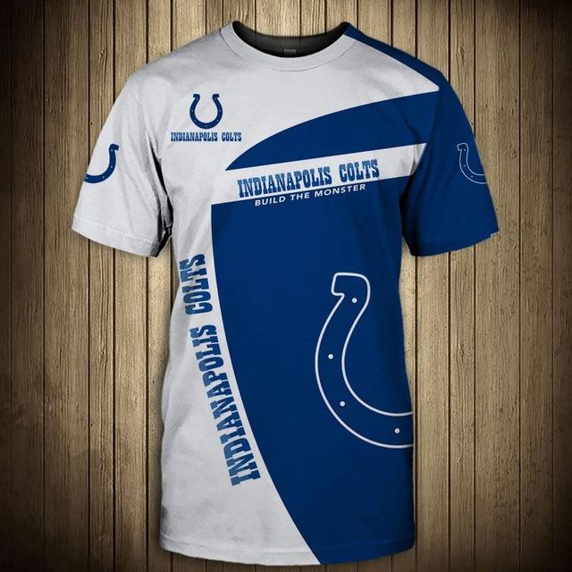 Indianapolis Colts Symbol 3D Printed T-Shirt