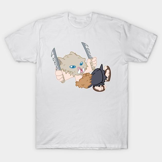 Inosuke Hashibira - Demon Slayer - Kimetsu No Yaiba T-Shirt V14
