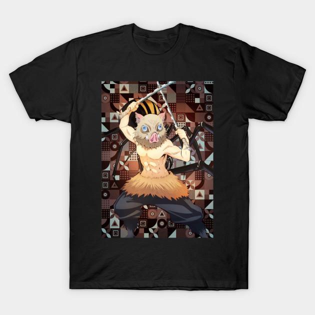 Inosuke Hashibira - Demon Slayer - Kimetsu No Yaiba T-Shirt V21