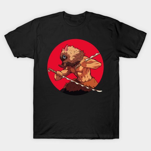 Inosuke Hashibira - Demon Slayer - Kimetsu No Yaiba T-Shirt V36