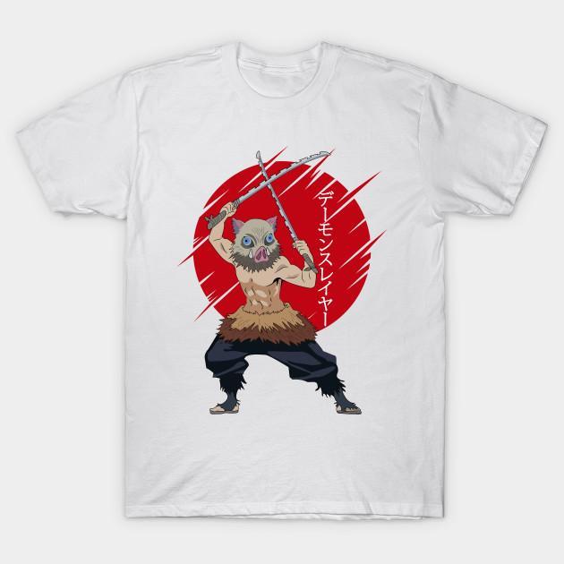 Inosuke Hashibira - Demon Slayer - Kimetsu No Yaiba T-Shirt V50