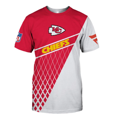 Kansas City Chiefs Top Logo 3D T-Shirt