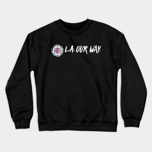 LA Clippers Pullover Crewneck Sweatshirt V5