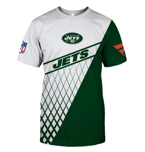 New York Jets Top Logo 3D T-Shirt