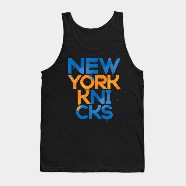 New York Knicks Basketball Tank Top V11