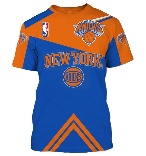 New York Knicks Logo 3D Printed T-Shirt