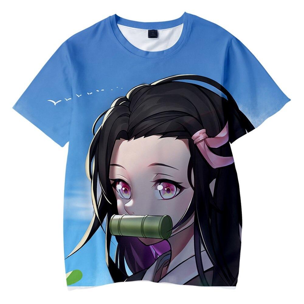 Nezuko Kamado - Demon Slayer - Kimetsu No Yaiba 3D T-Shirt V6