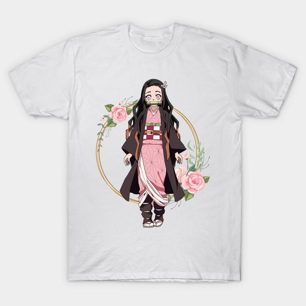 Nezuko Kamado - Demon Slayer - Kimetsu No Yaiba T-Shirt V20
