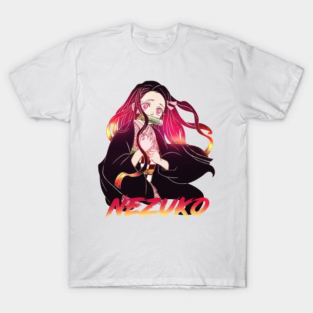 Nezuko Kamado - Demon Slayer - Kimetsu No Yaiba T-Shirt V28