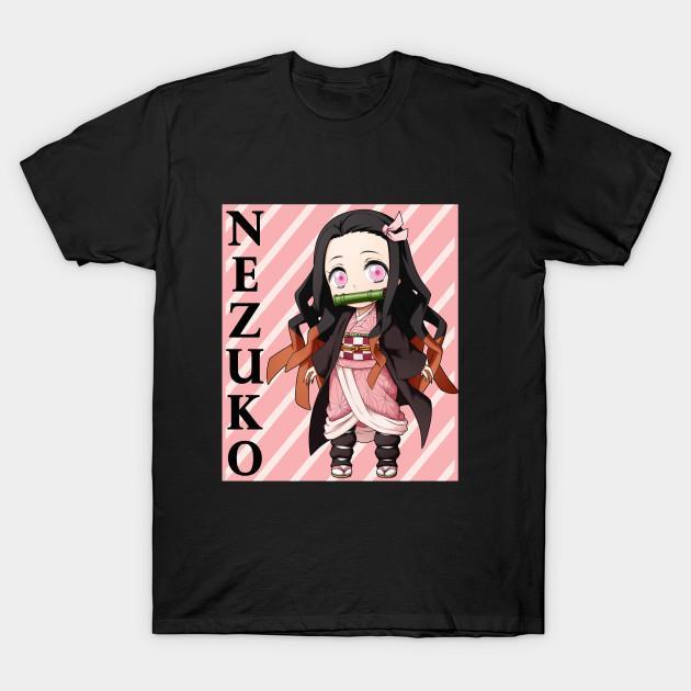 Nezuko Kamado - Demon Slayer - Kimetsu No Yaiba T-Shirt V35