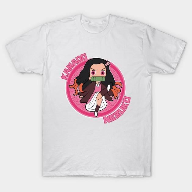 Nezuko Kamado - Demon Slayer - Kimetsu No Yaiba T-Shirt V5