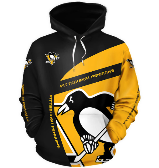 Pittsburgh Penguins Symbol 3D Printed Pullover Hoodie
