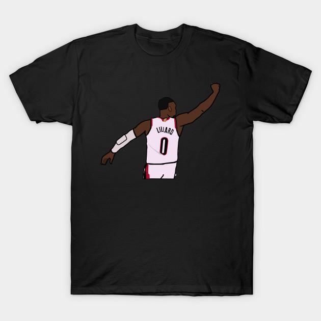 Portland Trail Blazers Basketball Club T-Shirt V6