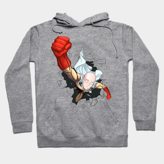 Saitama - One Punch Man - Wanpanman Pullover Hoodie Sweatshirt V31