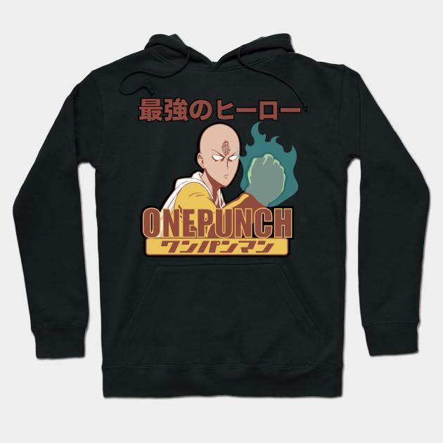 Saitama - One Punch Man - Wanpanman Pullover Hoodie Sweatshirt V48