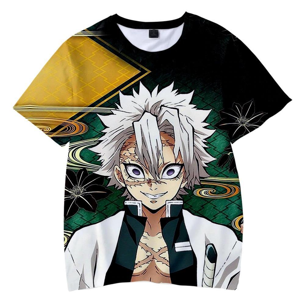 Shinazugawa Sanemi - Demon Slayer - Kimetsu No Yaiba 3D T-Shirt V1