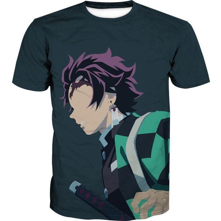 Tanjiro Kamado - Demon Slayer - Kimetsu No Yaiba 3D T-Shirt V6