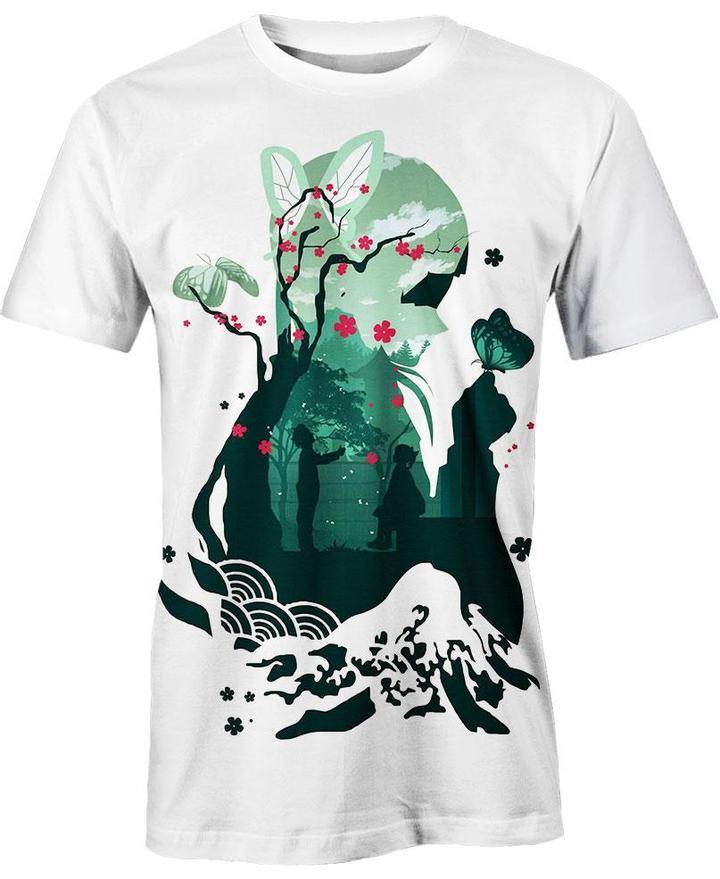 Tanjiro x Kanao - Demon Slayer - Kimetsu No Yaiba 3D T-Shirt V1