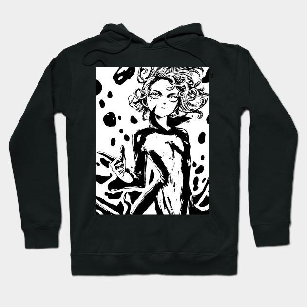Tatsumaki Saitama - One Punch Man - Wanpanman Pullover Hoodie Sweatshirt V3