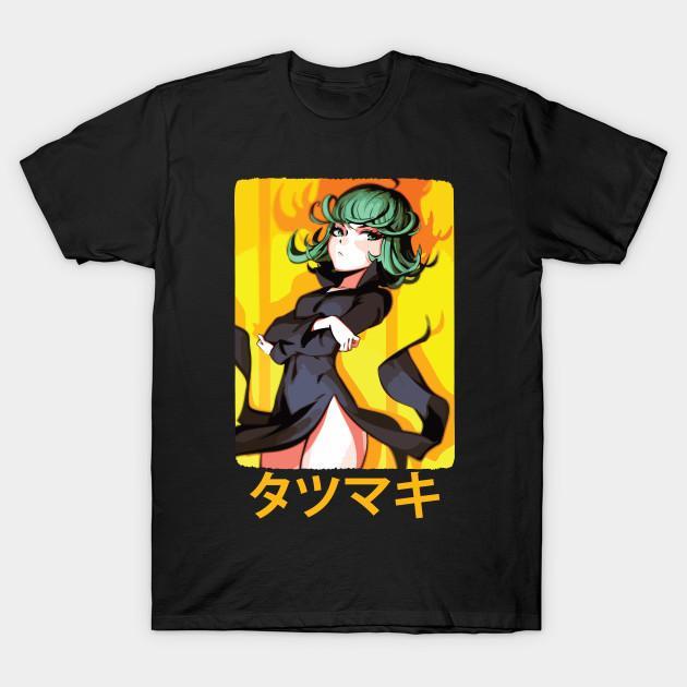 Tatsumaki Saitama - One Punch Man - Wanpanman T-Shirt V9