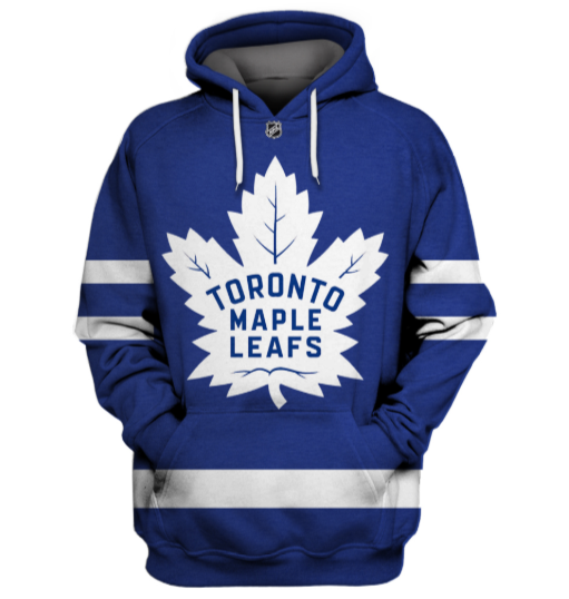 Toronto Maple Leafs Symbol 3D Pullover Hoodie