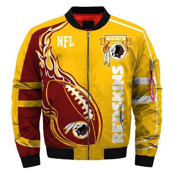 Washington Redskins 3D Bomber Jacket