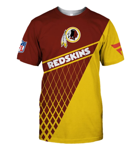 Washington Redskins Top Logo 3D T-Shirt